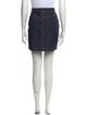 Cinq à Sept Crystal Embellishments Mini Skirt