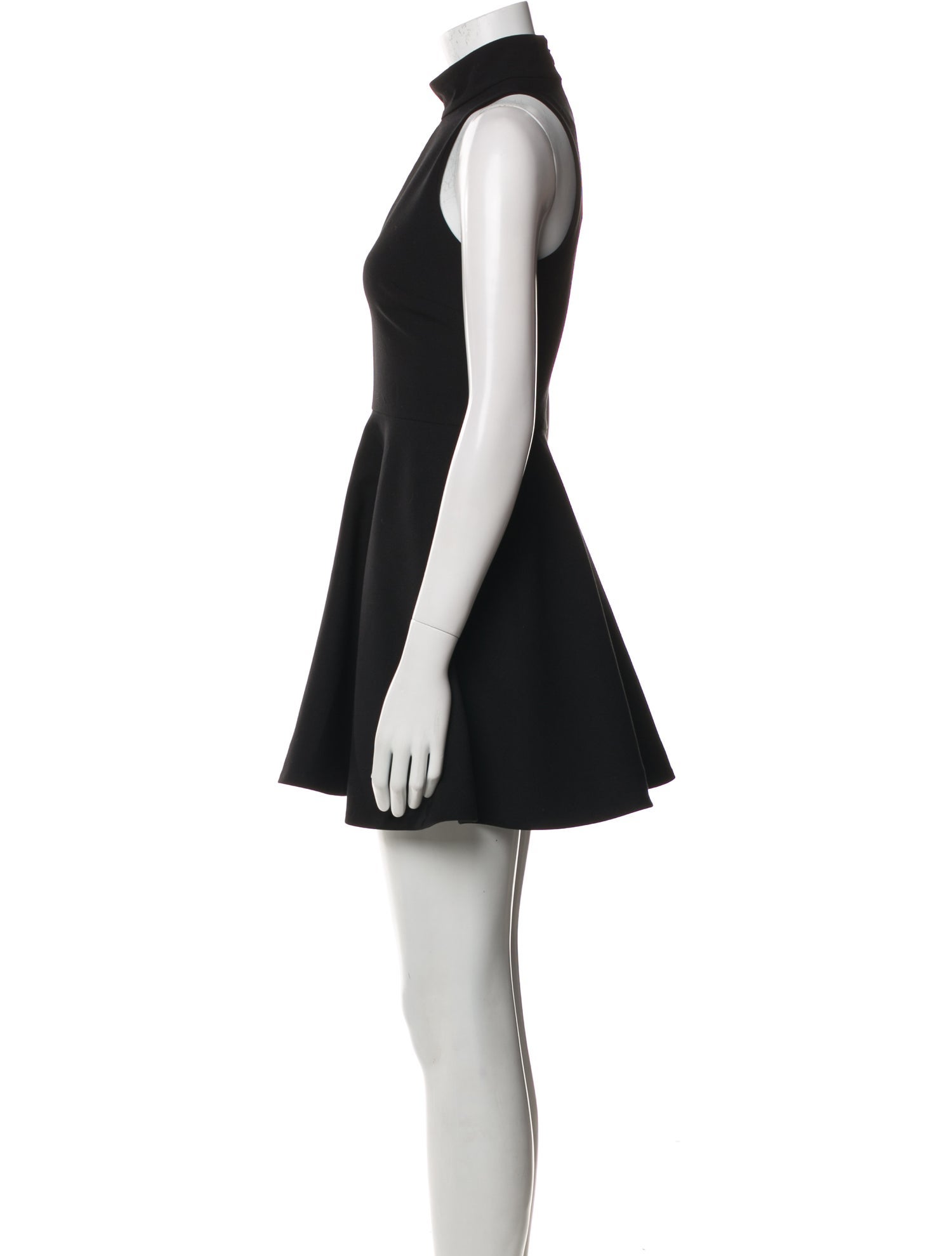 Cinq à Sept Mock Neck Mini Dress