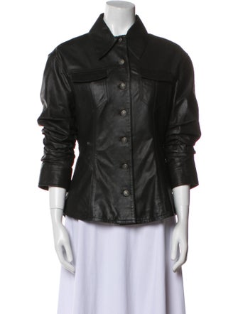 Cinq à Sept Leather Jacket