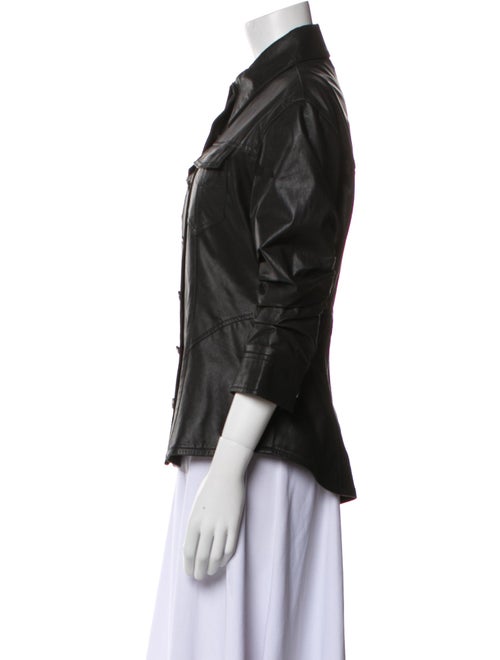 Cinq à Sept Leather Jacket