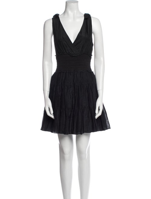 Cinq à Sept V-Neck Mini Dress