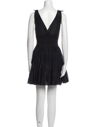 Cinq à Sept V-Neck Mini Dress