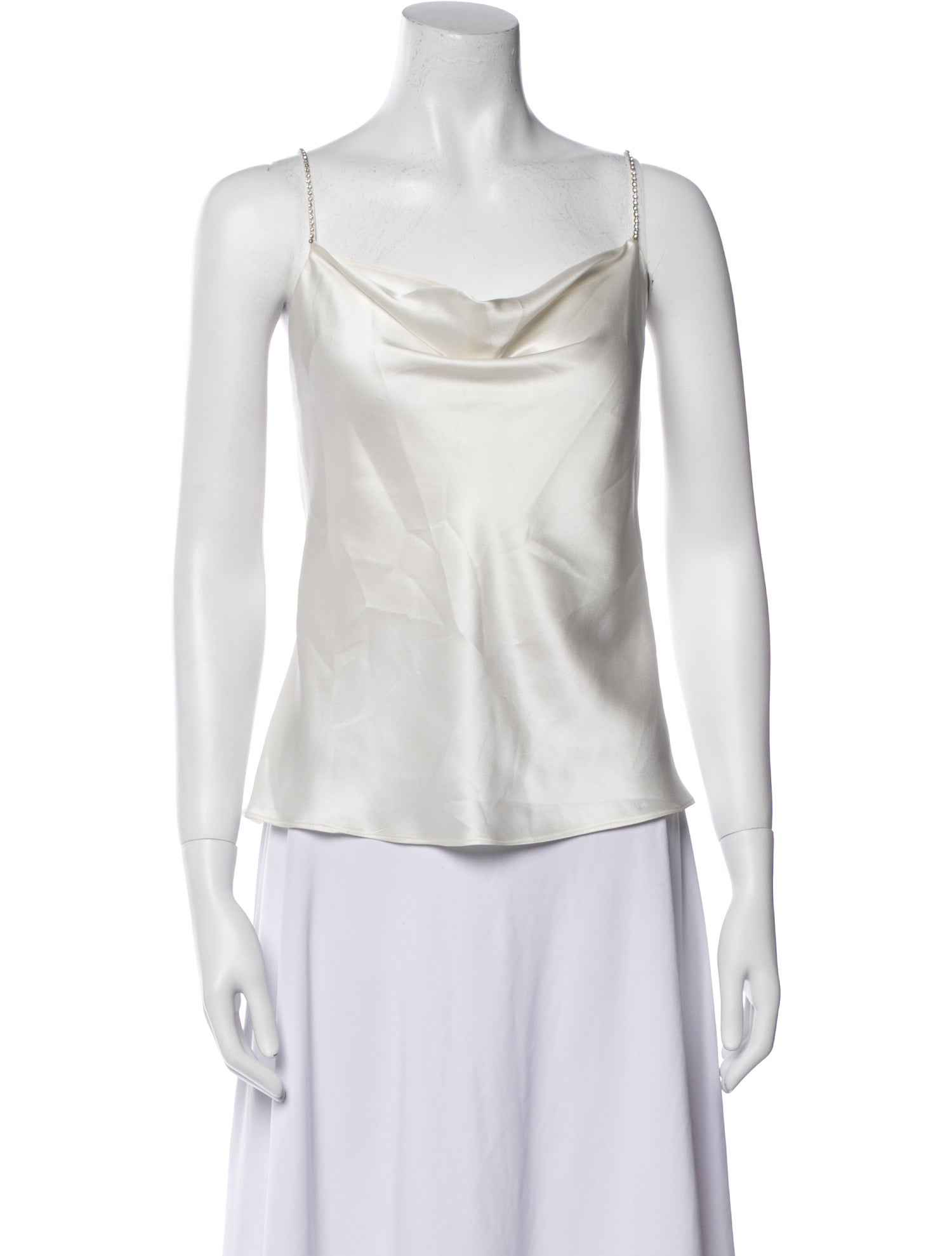 Cinq à Sept Silk Cowl Neck Top