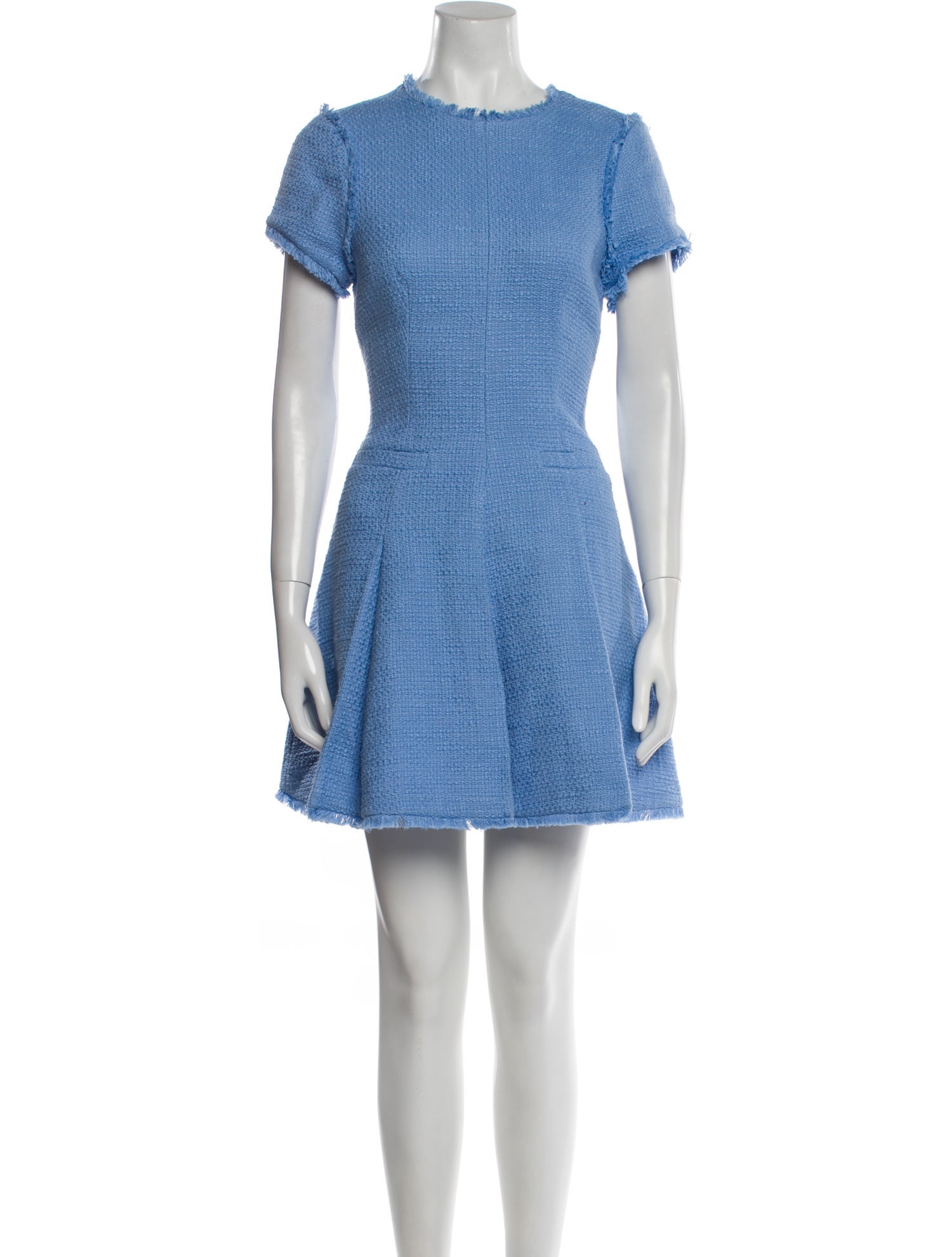 Cinq à Sept Crew Neck Mini Dress