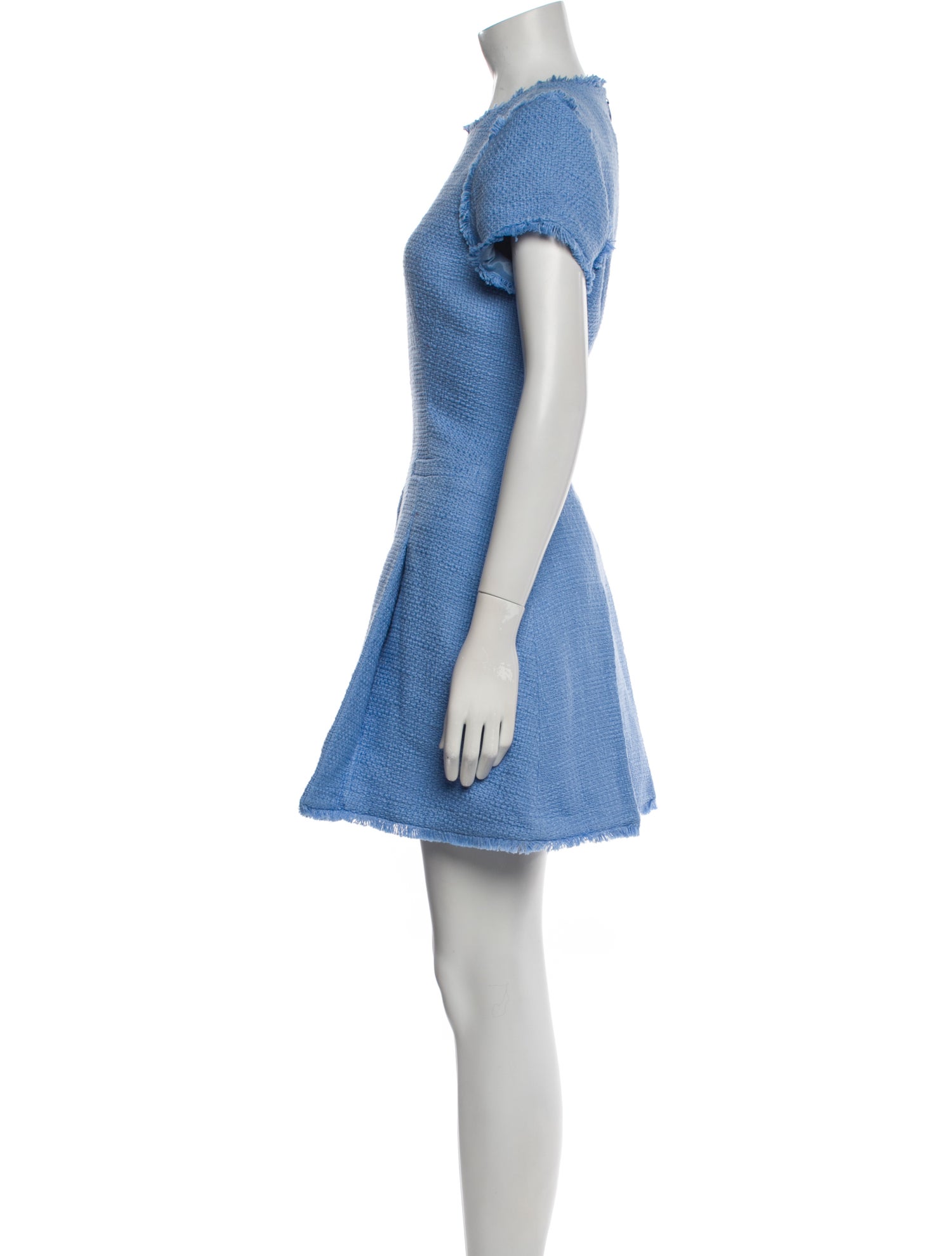 Cinq à Sept Crew Neck Mini Dress