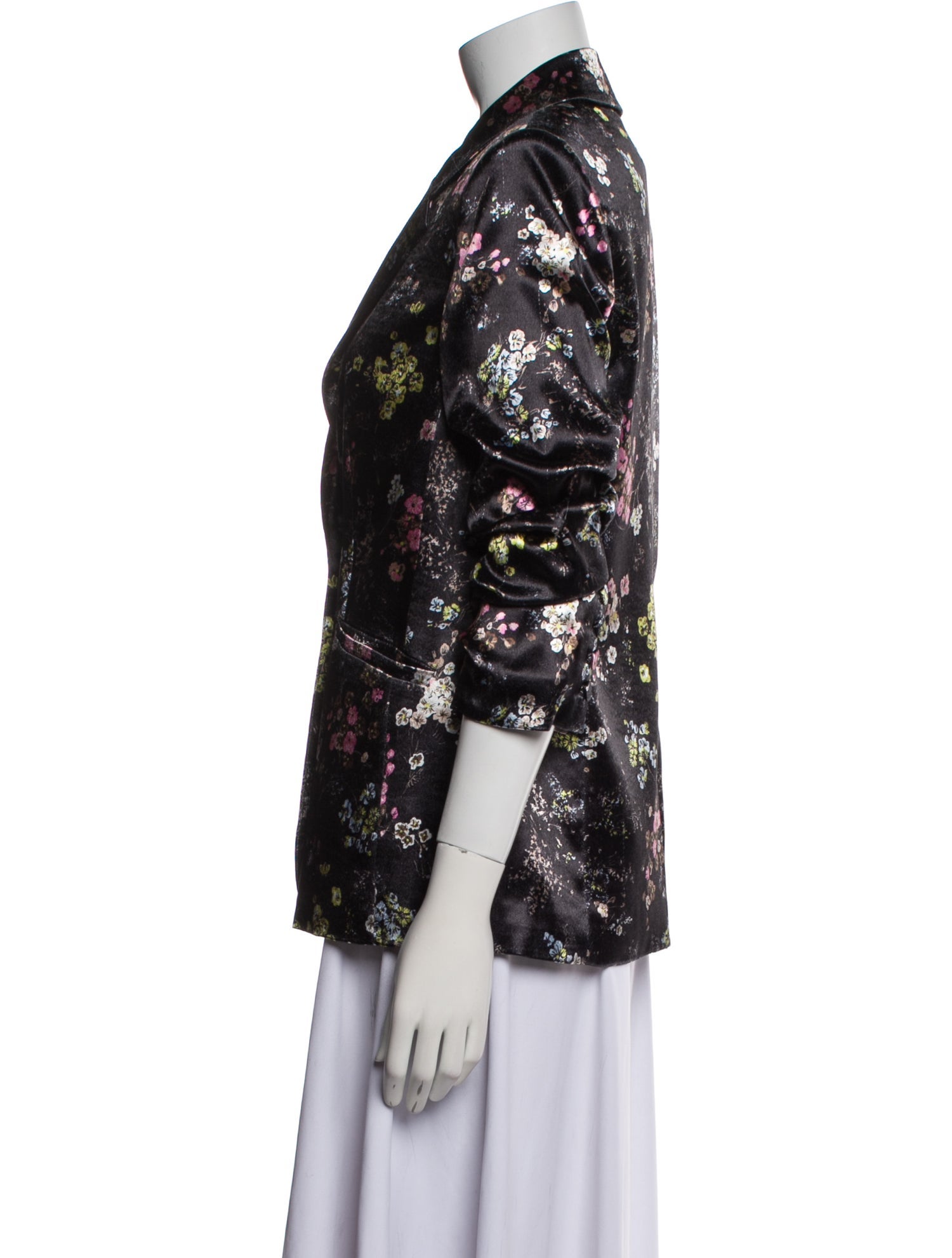 Cinq à Sept Floral Print Evening Jacket