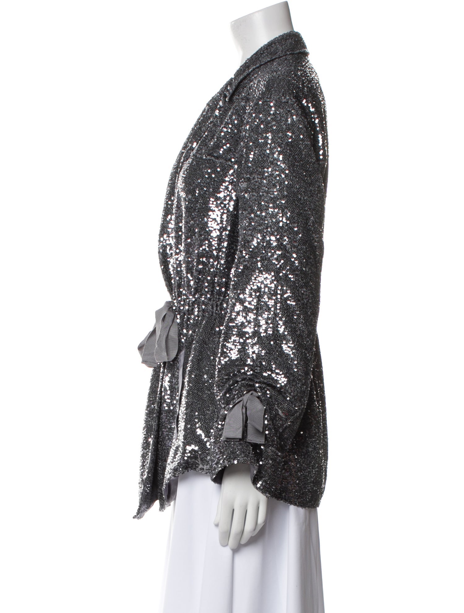 Cinq à Sept Striped Evening Jacket