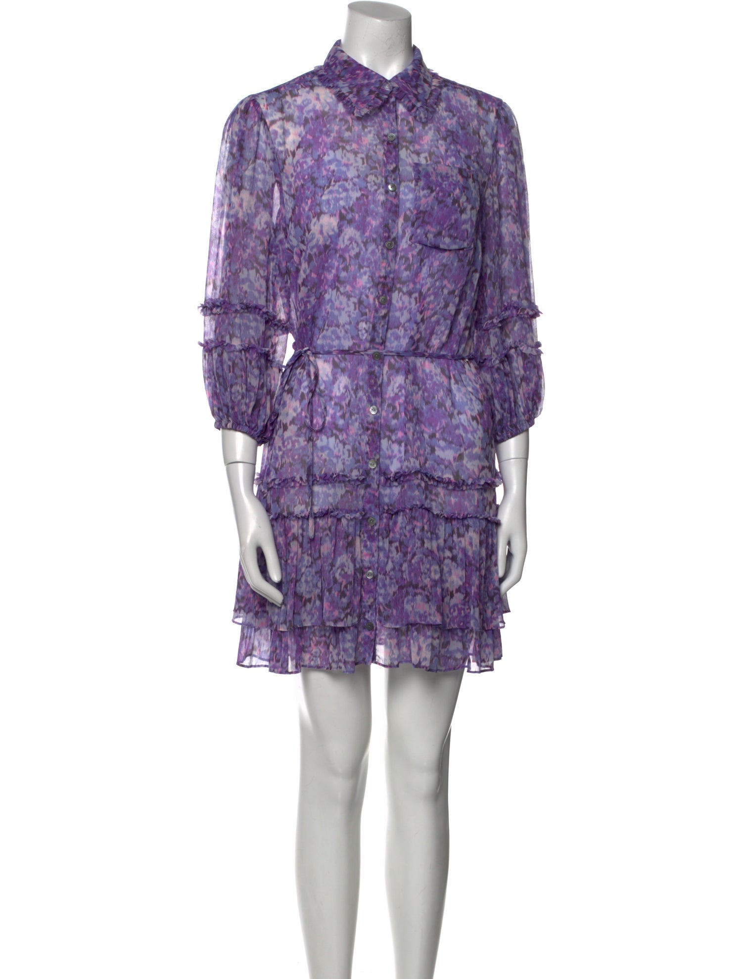 Cinq à Sept Printed Mini Dress