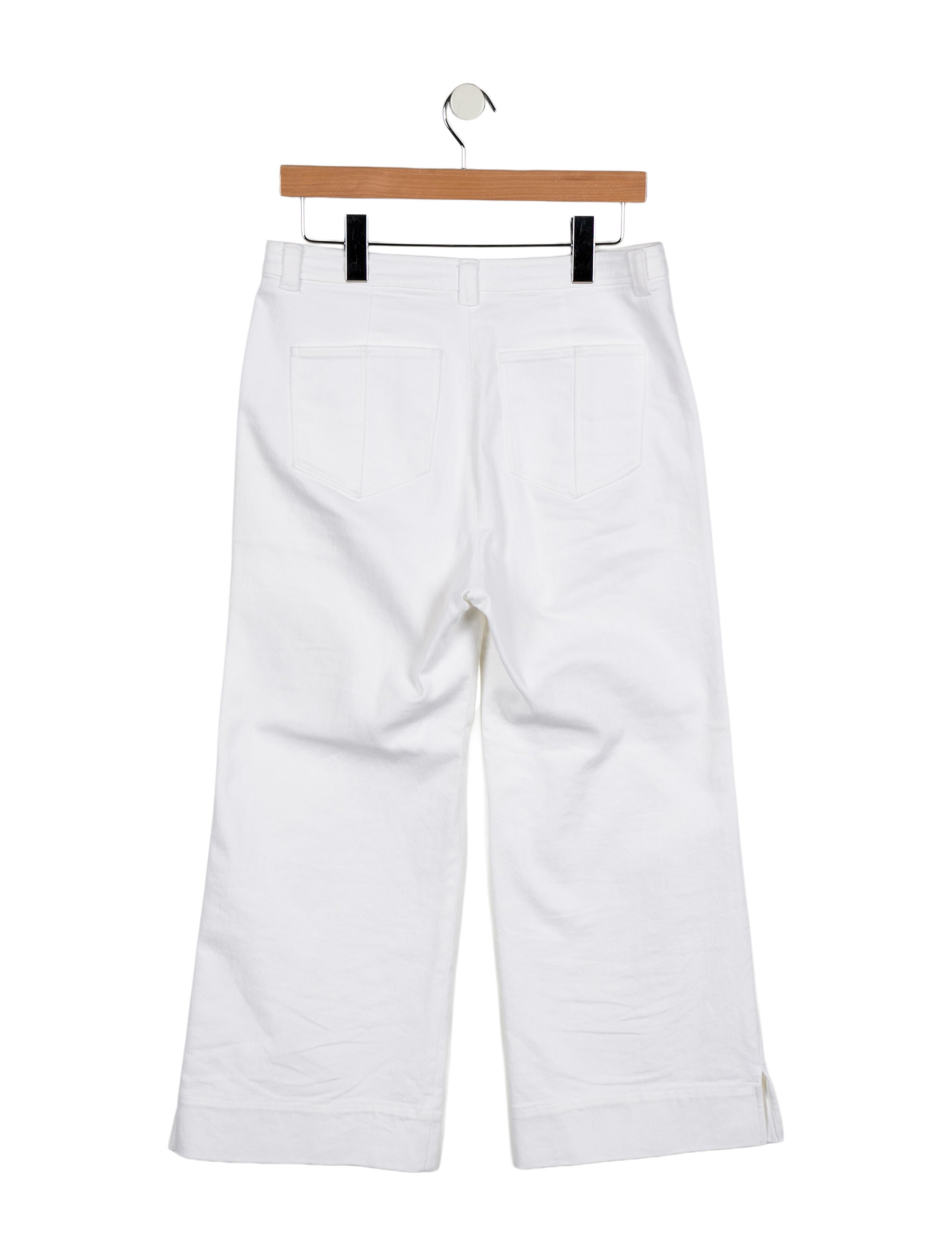 Cinq à Sept Mid-Rise Wide Leg Jeans