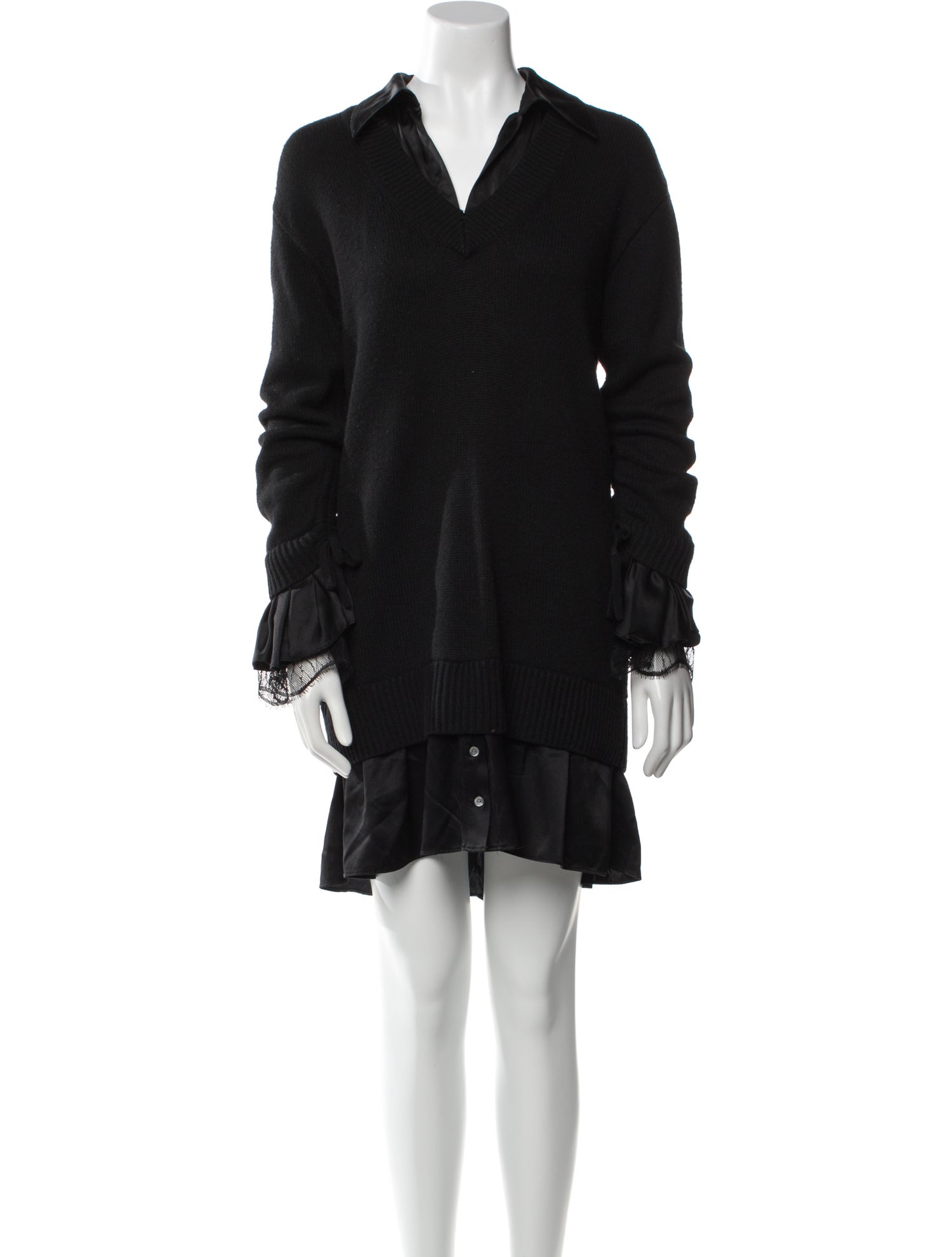 Cinq à Sept V-Neck Mini Dress