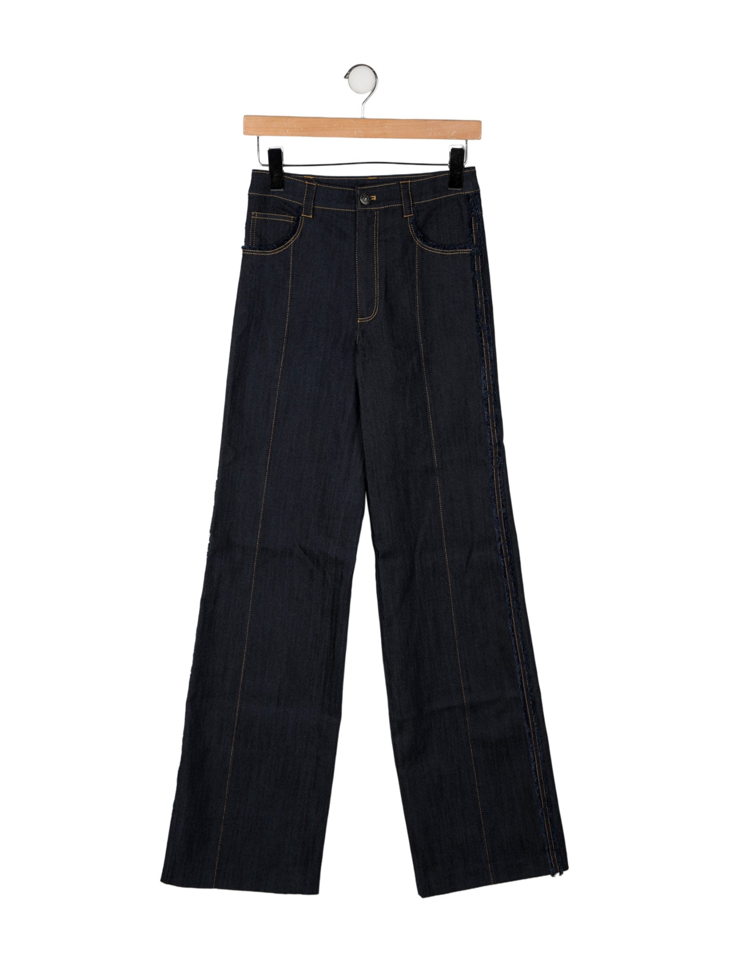 Cinq à Sept Mid-Rise Wide Leg Jeans w/ Tags