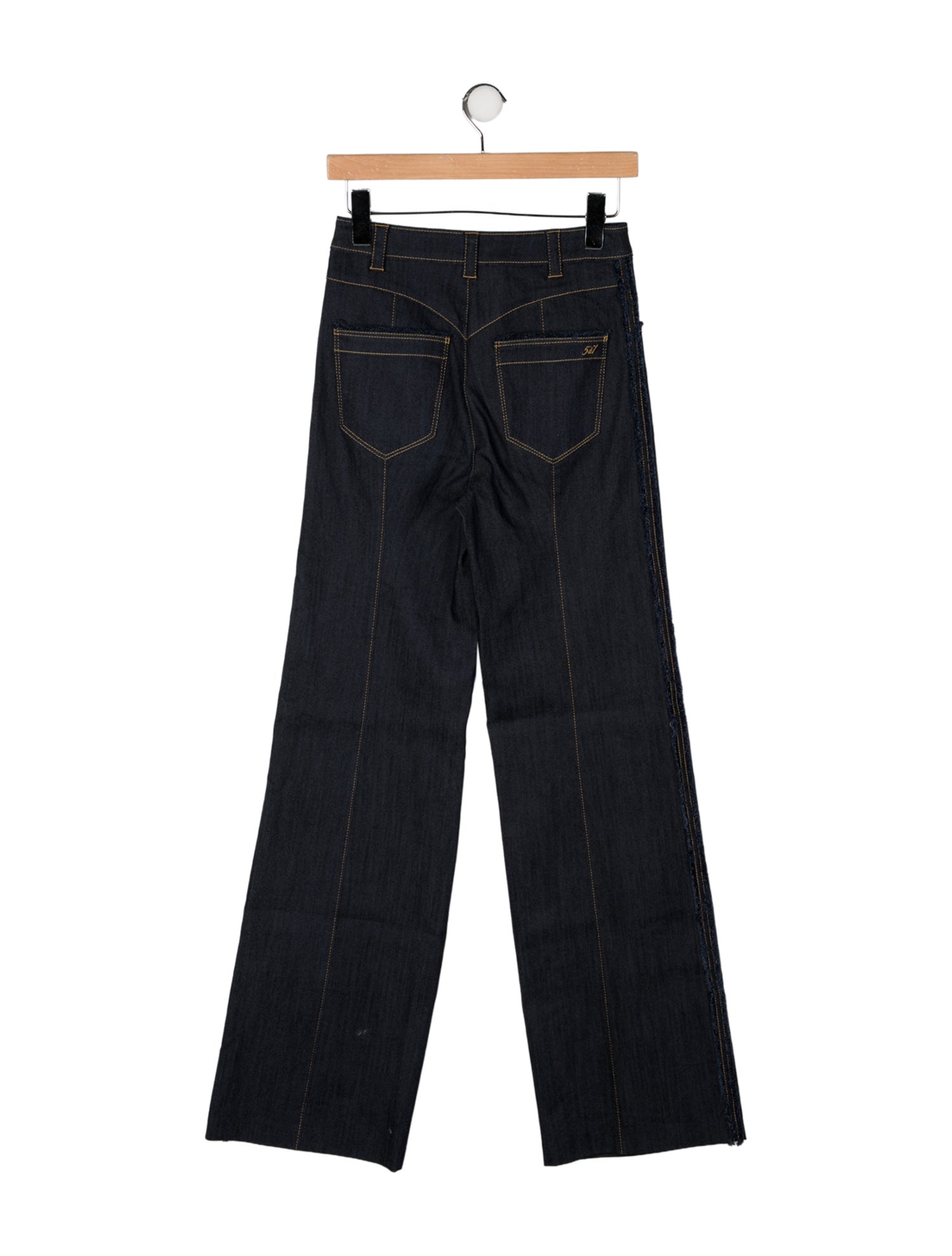 Cinq à Sept Mid-Rise Wide Leg Jeans w/ Tags