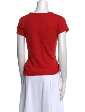 Cinq à Sept Graphic Print Crew Neck T-Shirt