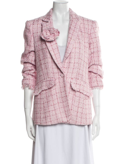 Cinq à Sept Tweed Pattern Blazer