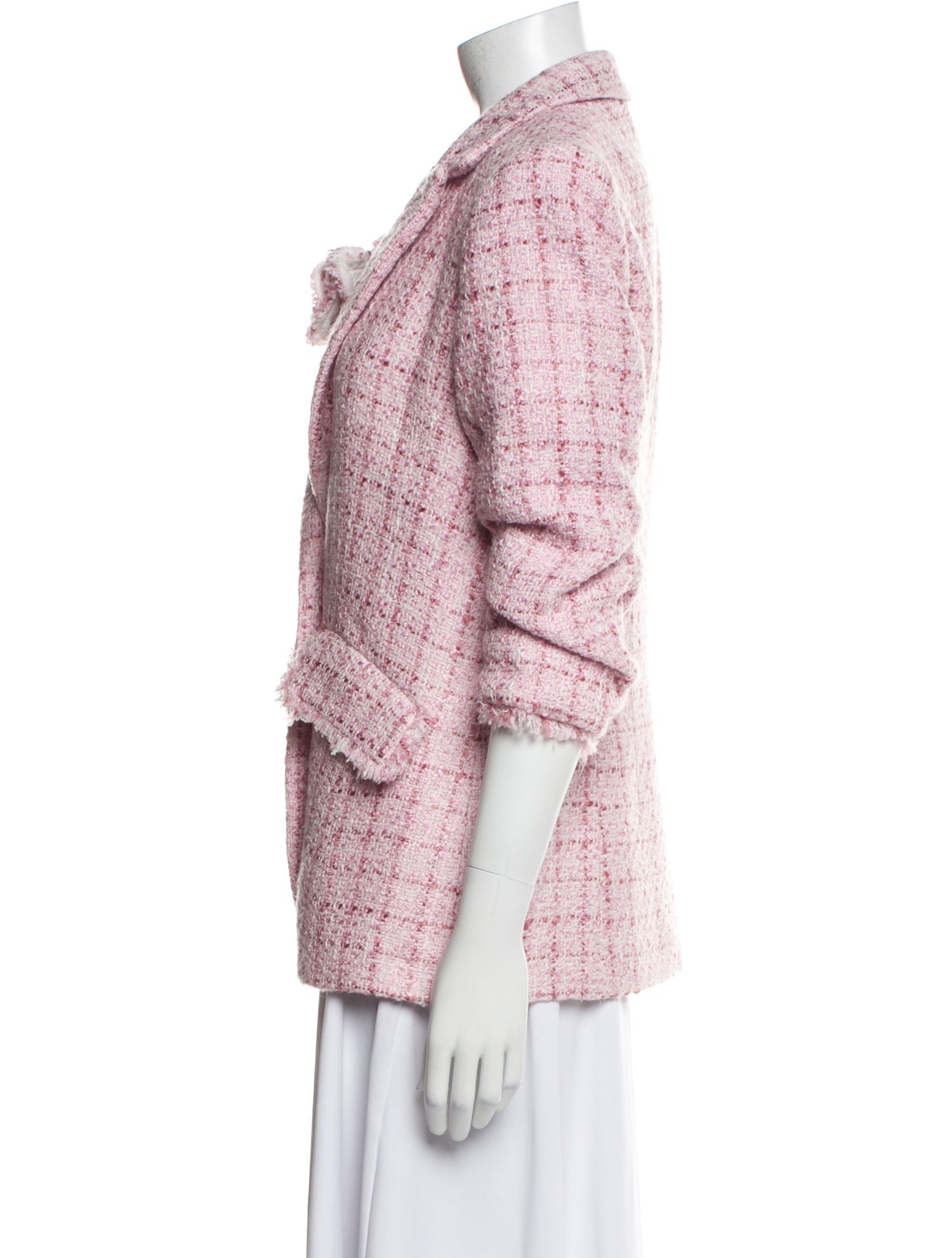 Cinq à Sept Tweed Pattern Blazer