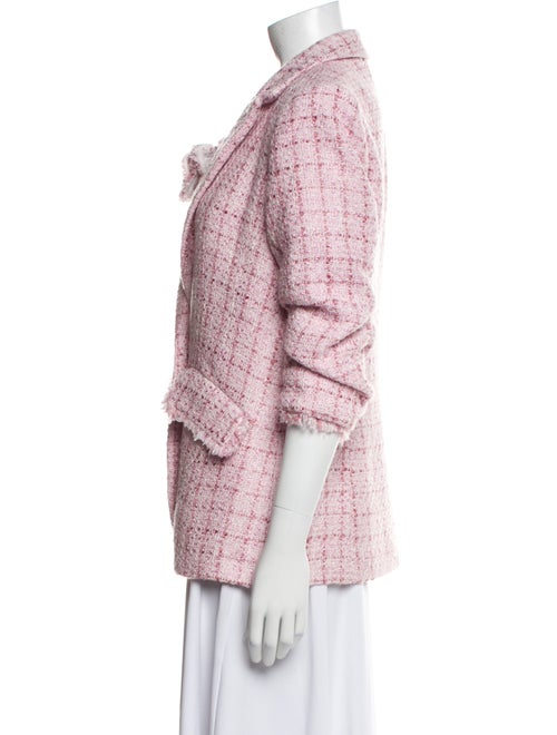 Cinq à Sept Tweed Pattern Blazer