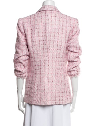 Cinq à Sept Tweed Pattern Blazer