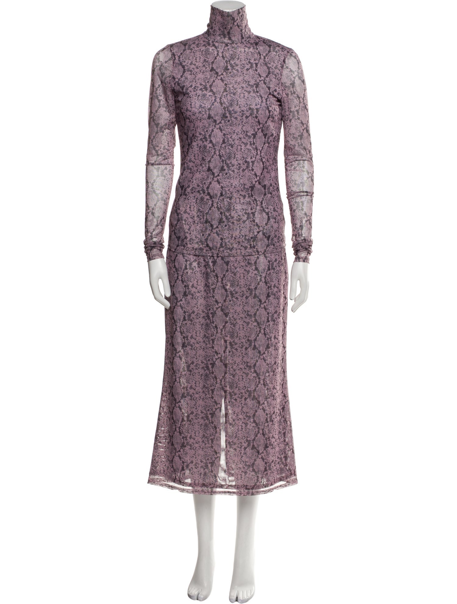 Cinq à Sept Animal Print Skirt Suit