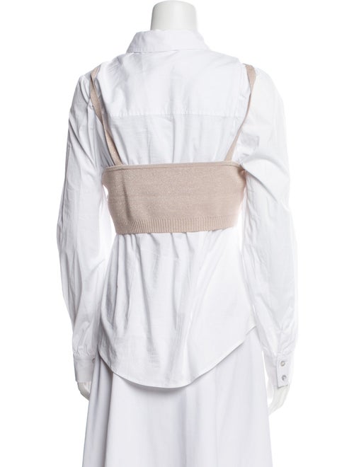 Cinq à Sept Long Sleeve Button-Up Top