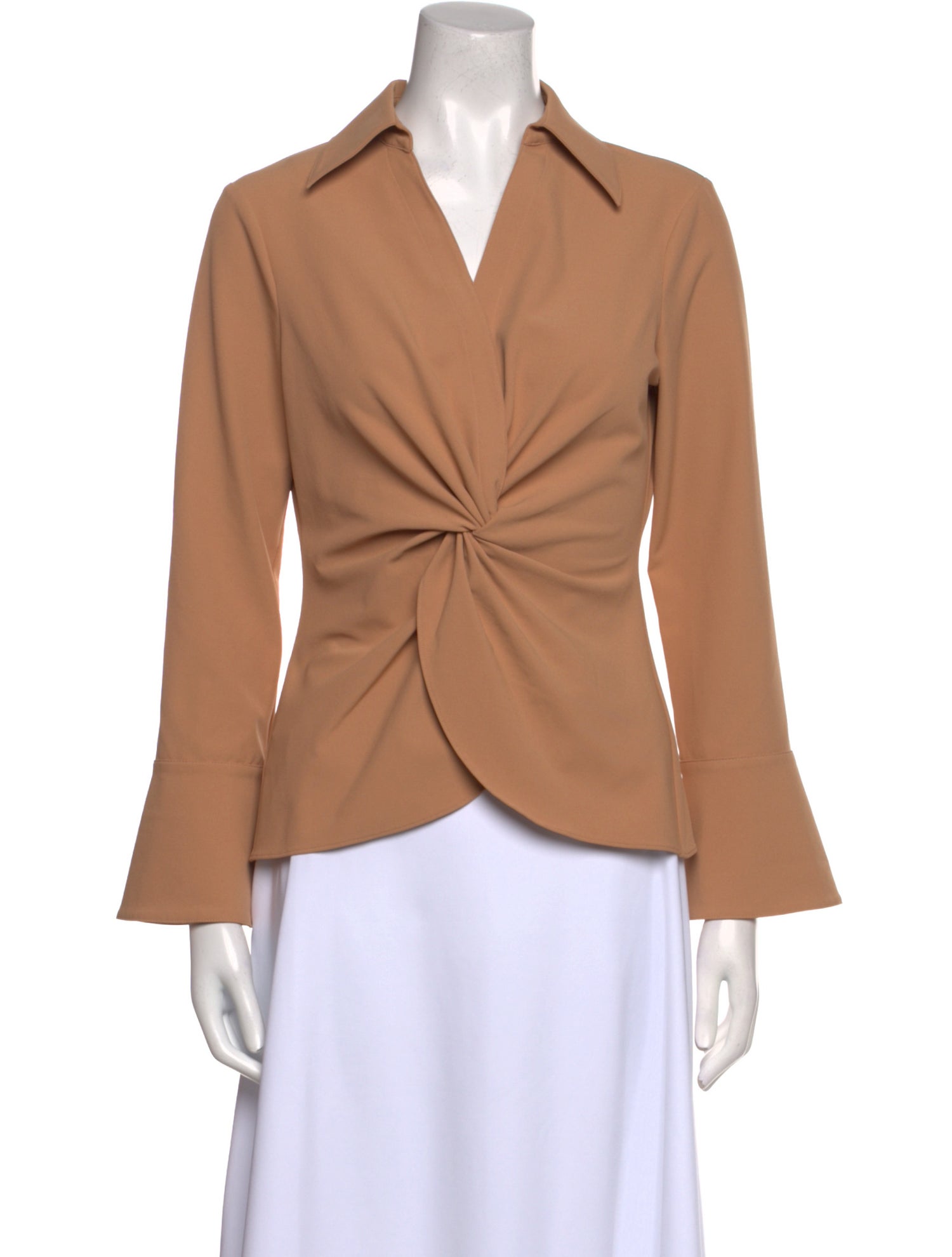 Cinq à Sept Long Sleeve Polo