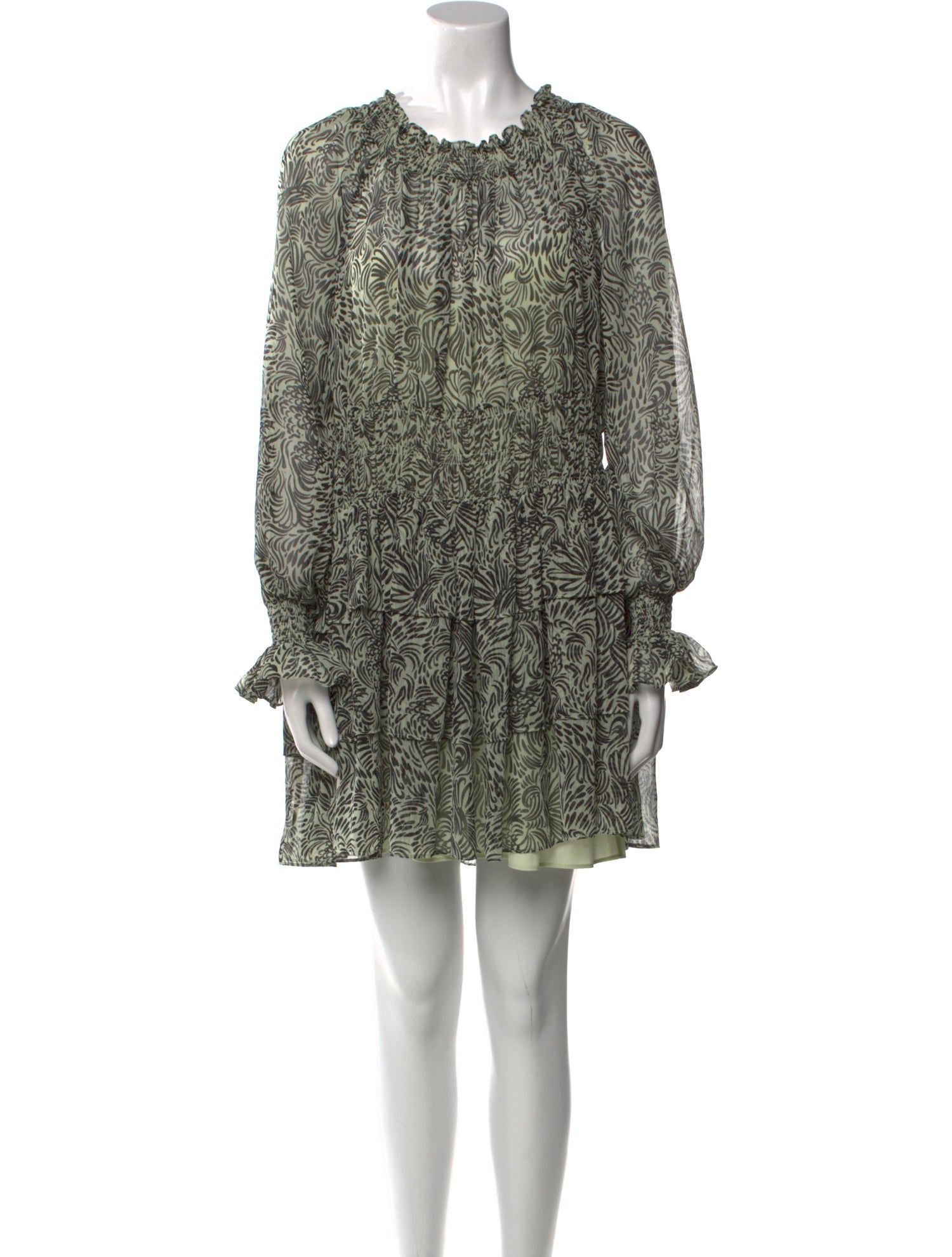 Cinq à Sept Printed Mini Dress