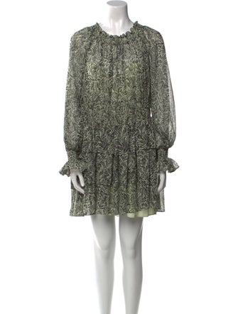 Cinq à Sept Printed Mini Dress