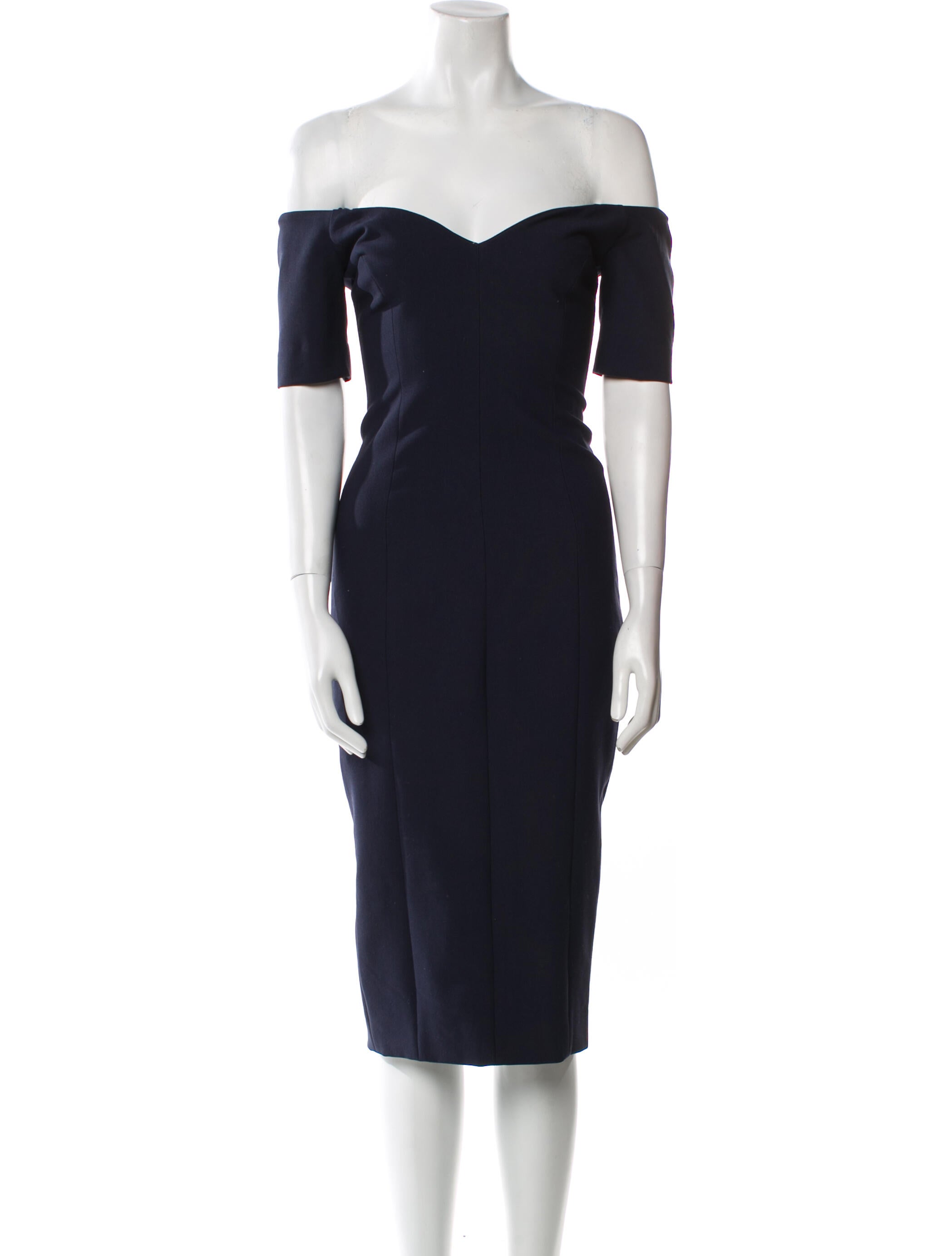 Cinq à Sept Off-The-Shoulder Knee-Length Dress