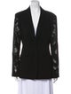 Cinq à Sept Lace Pattern Blazer
