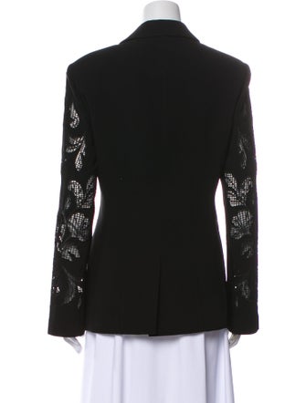 Cinq à Sept Lace Pattern Blazer