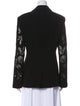 Cinq à Sept Lace Pattern Blazer