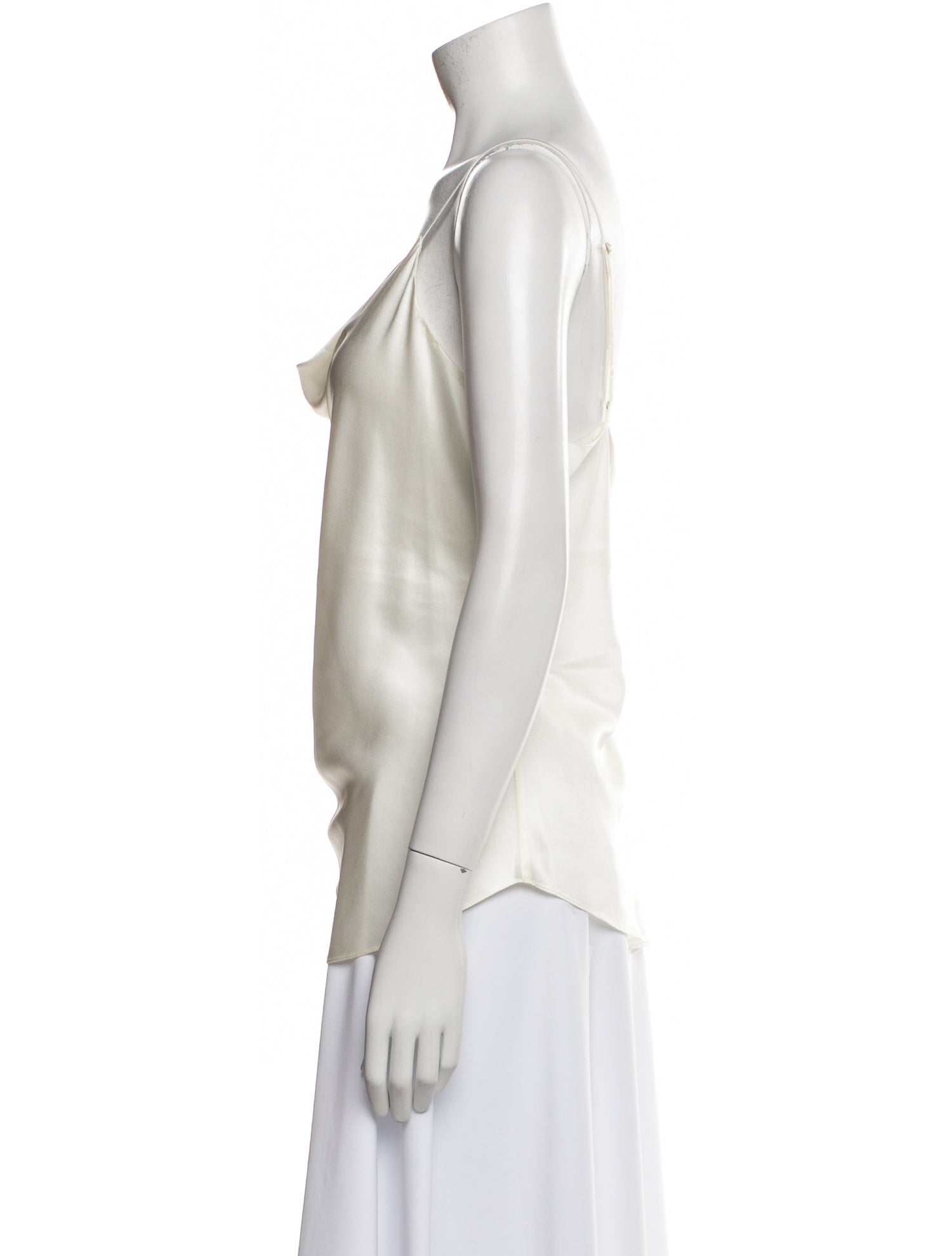 Cinq à Sept Silk Cowl Neck Top w/ Tags