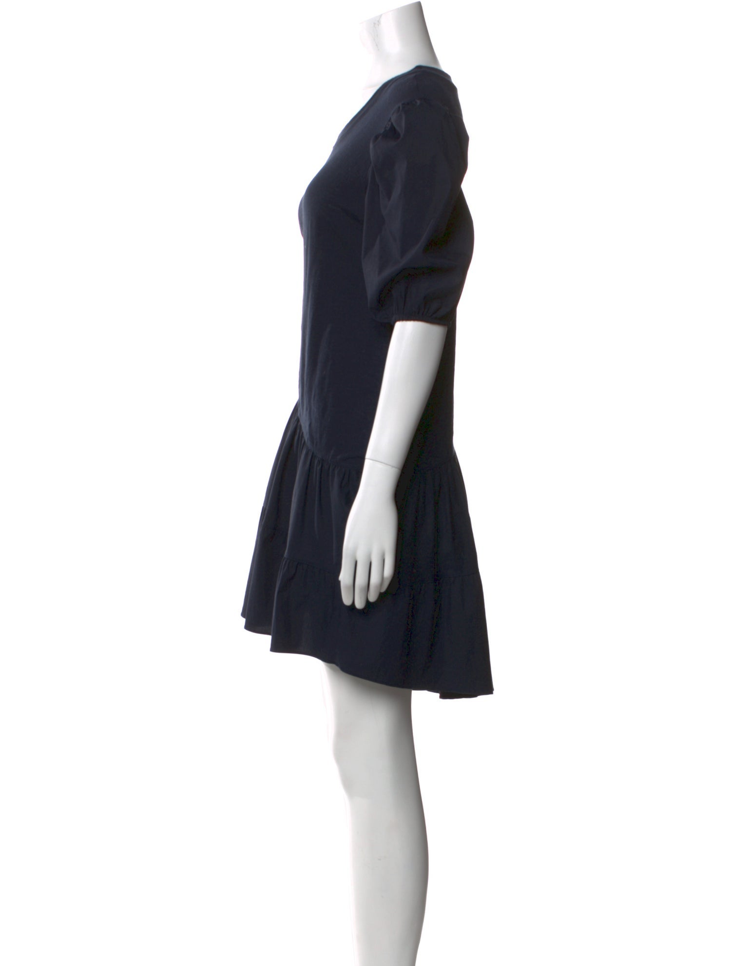 Cinq à Sept Scoop Neck Knee-Length Dress