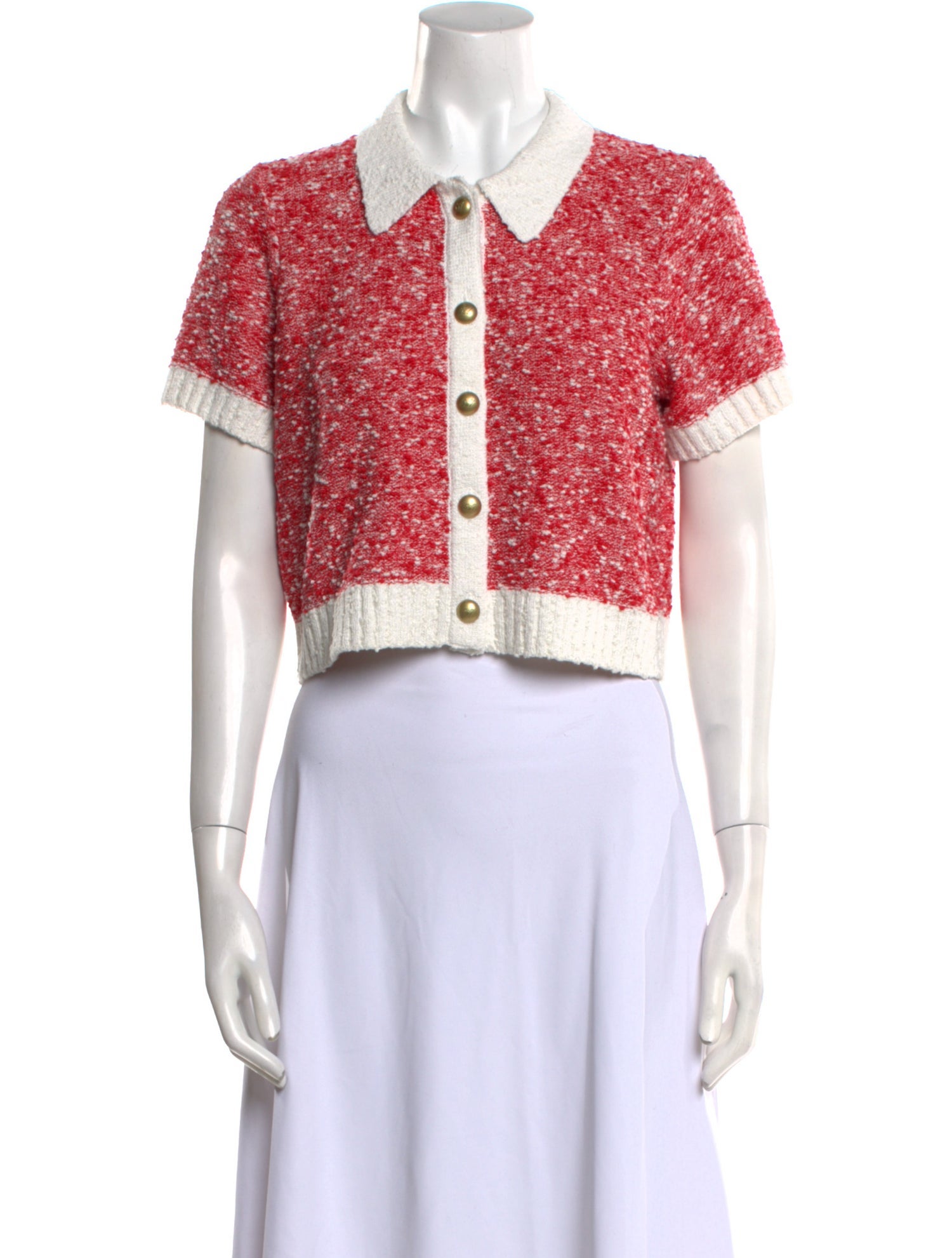 Cinq à Sept Colorblock Pattern Sweater