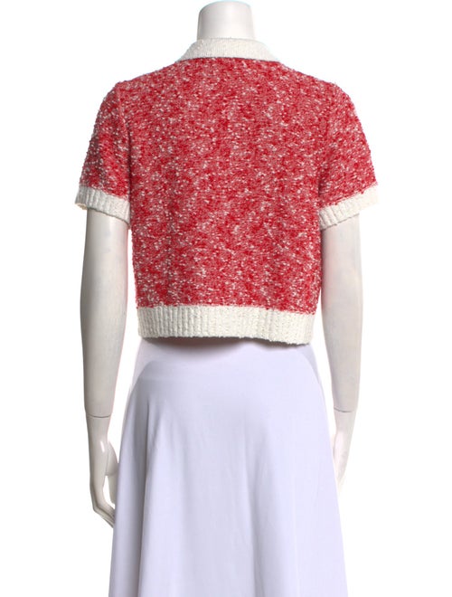 Cinq à Sept Colorblock Pattern Sweater