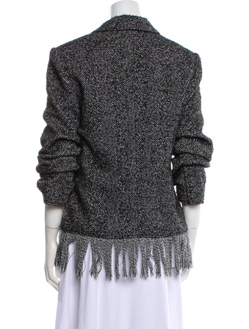Cinq à Sept Tweed Pattern Blazer