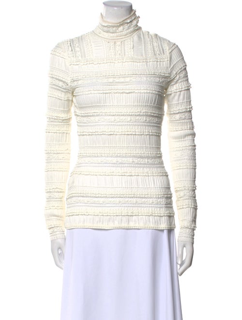 Cinq à Sept Turtleneck Long Sleeve Sweatshirt