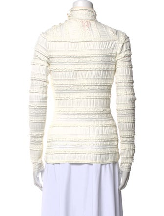 Cinq à Sept Turtleneck Long Sleeve Sweatshirt