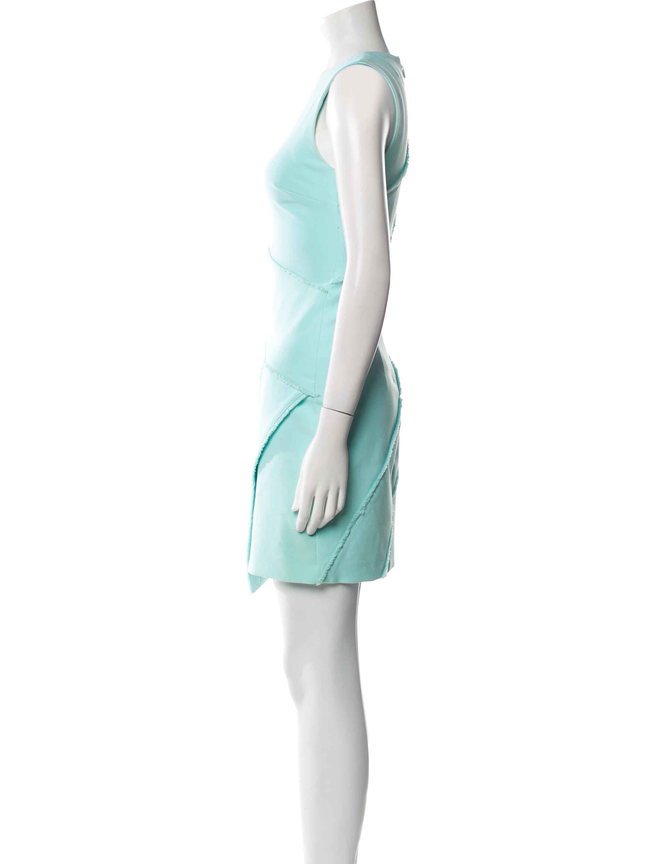 Cinq à Sept Bateau Neckline Mini Dress