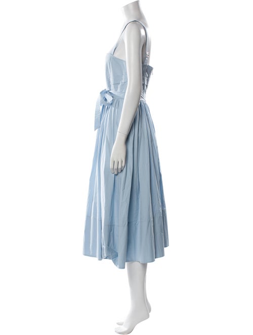 Cinq à Sept Square Neckline Midi Length Dress