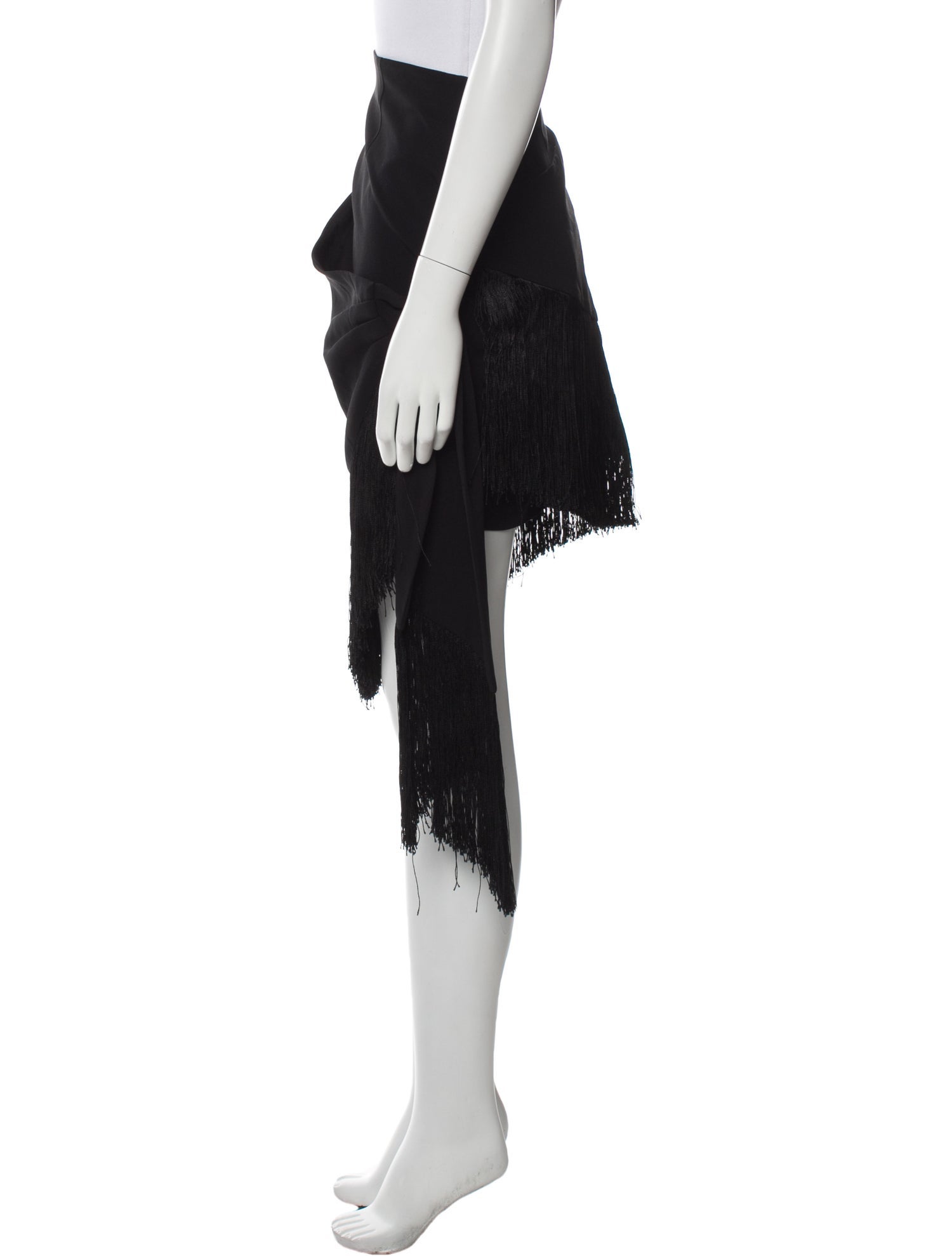 Cinq à Sept Pleated Accents Mini Skirt