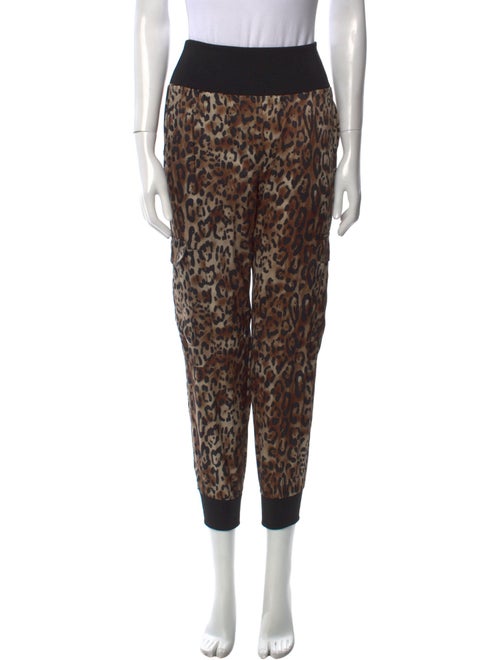 Cinq à Sept Animal Print Skinny Leg Pants