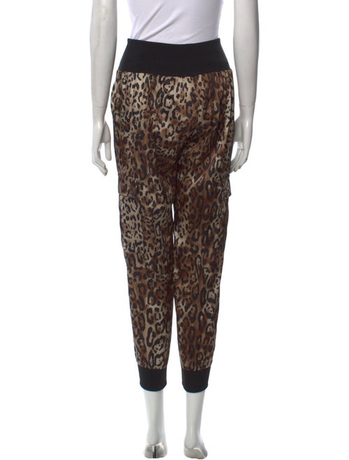 Cinq à Sept Animal Print Skinny Leg Pants