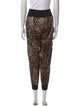 Cinq à Sept Animal Print Skinny Leg Pants