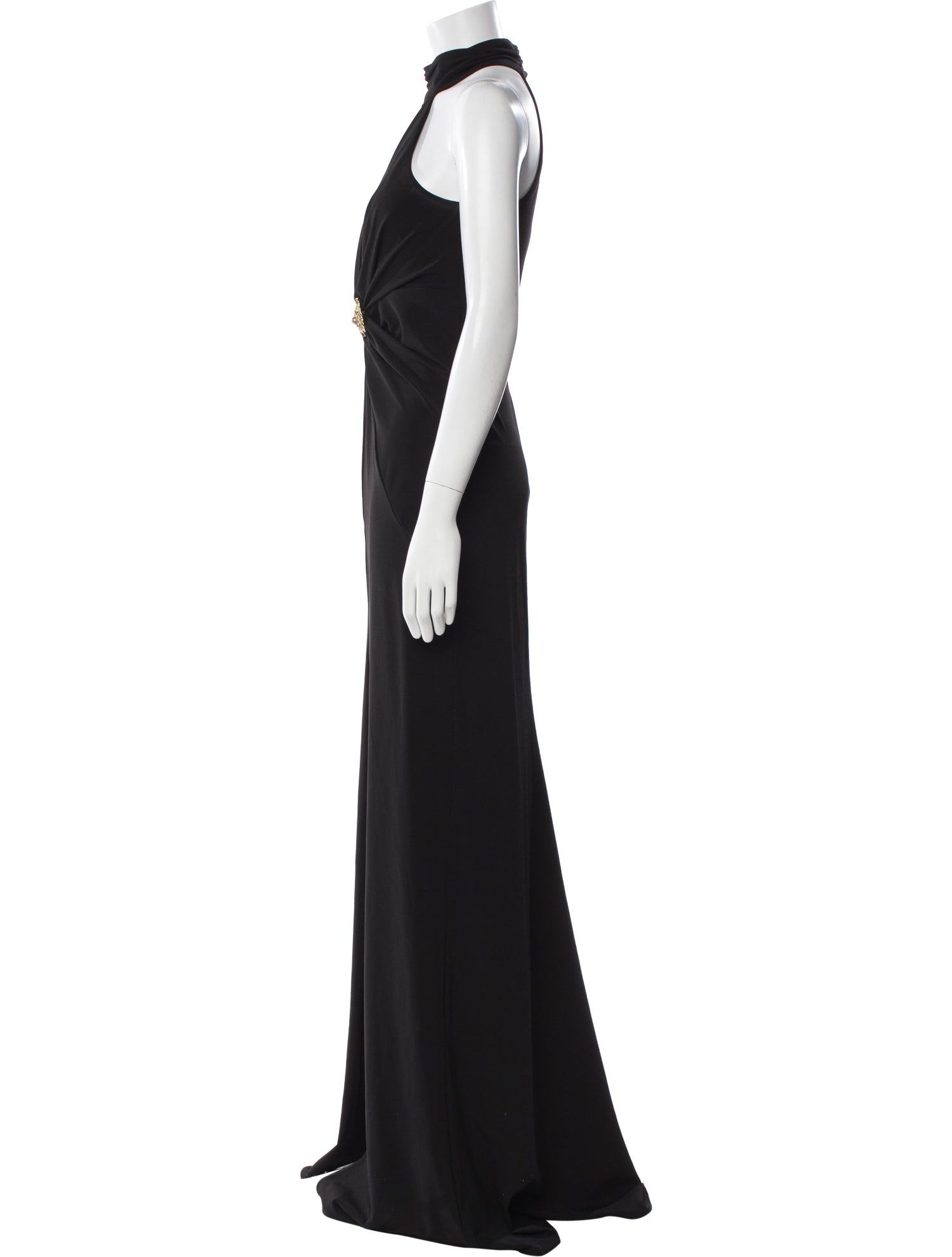 Cinq à Sept Halterneck Long Dress