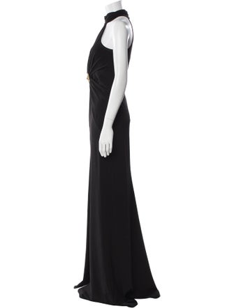Cinq à Sept Halterneck Long Dress