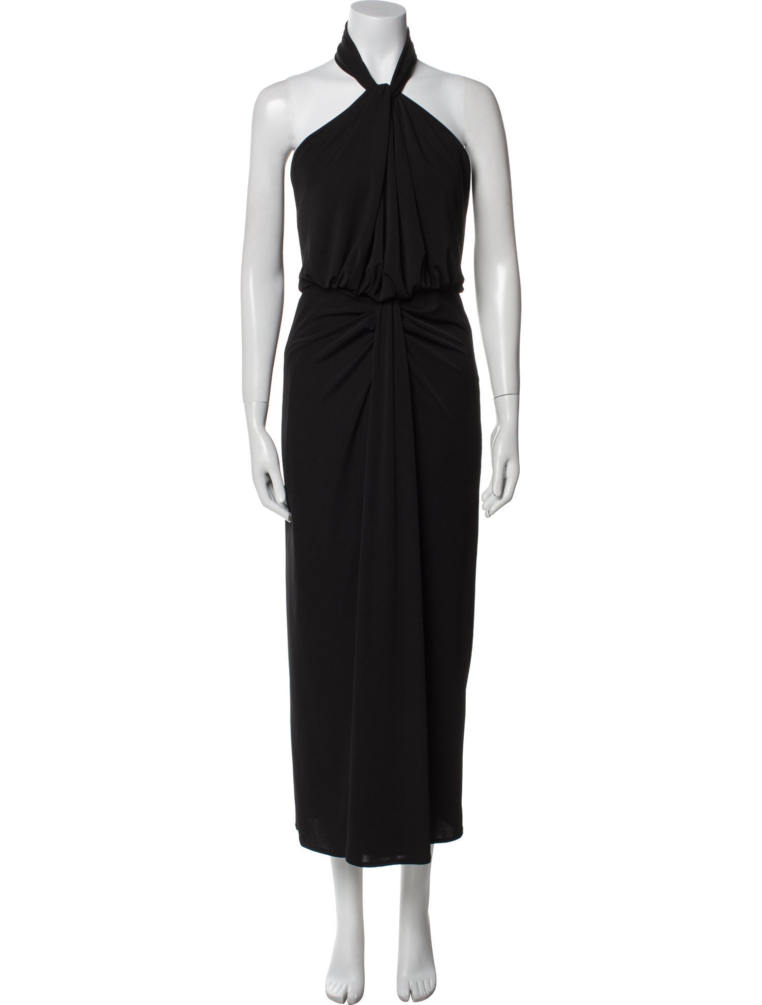 Cinq à Sept Halterneck Midi Length Dress