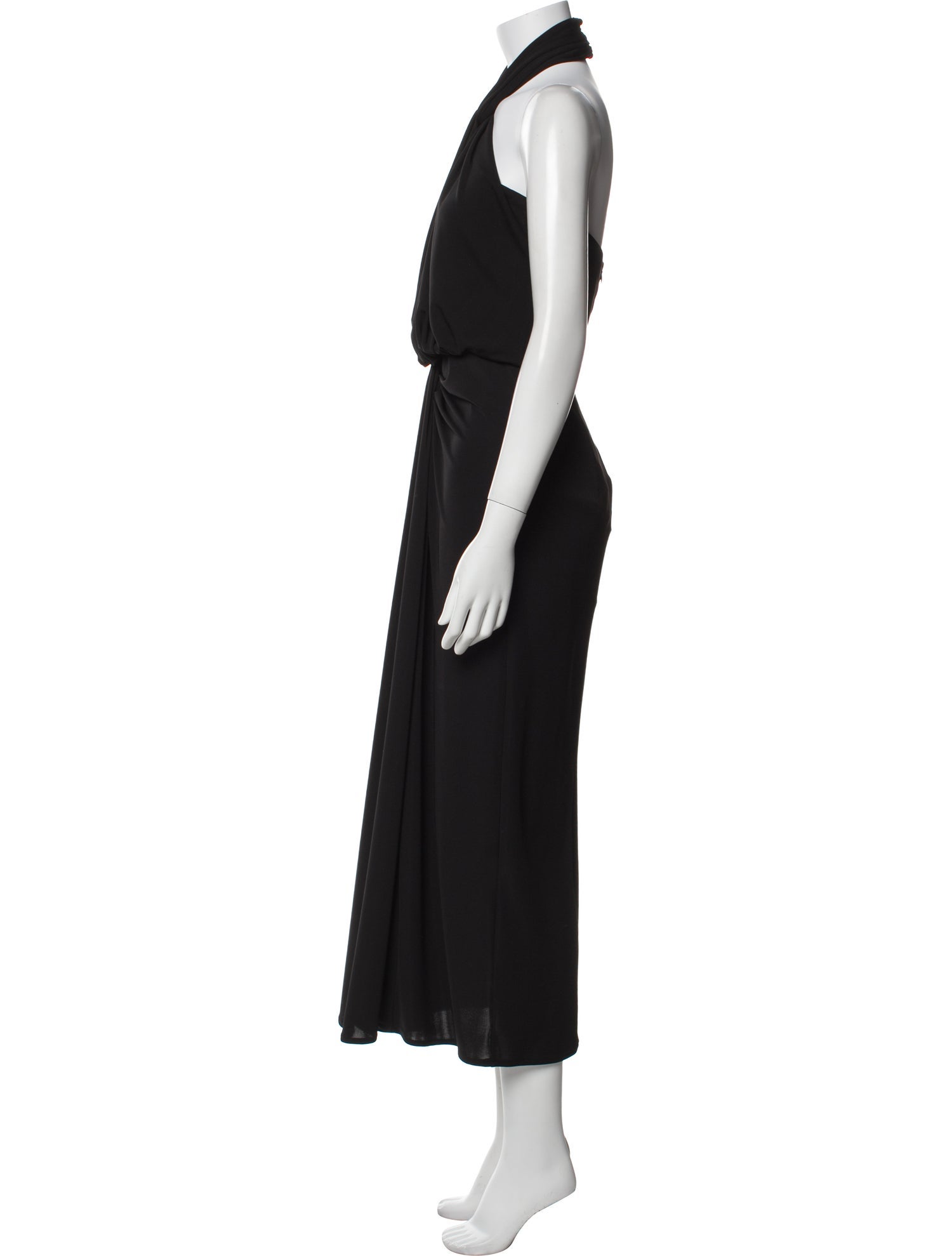 Cinq à Sept Halterneck Midi Length Dress