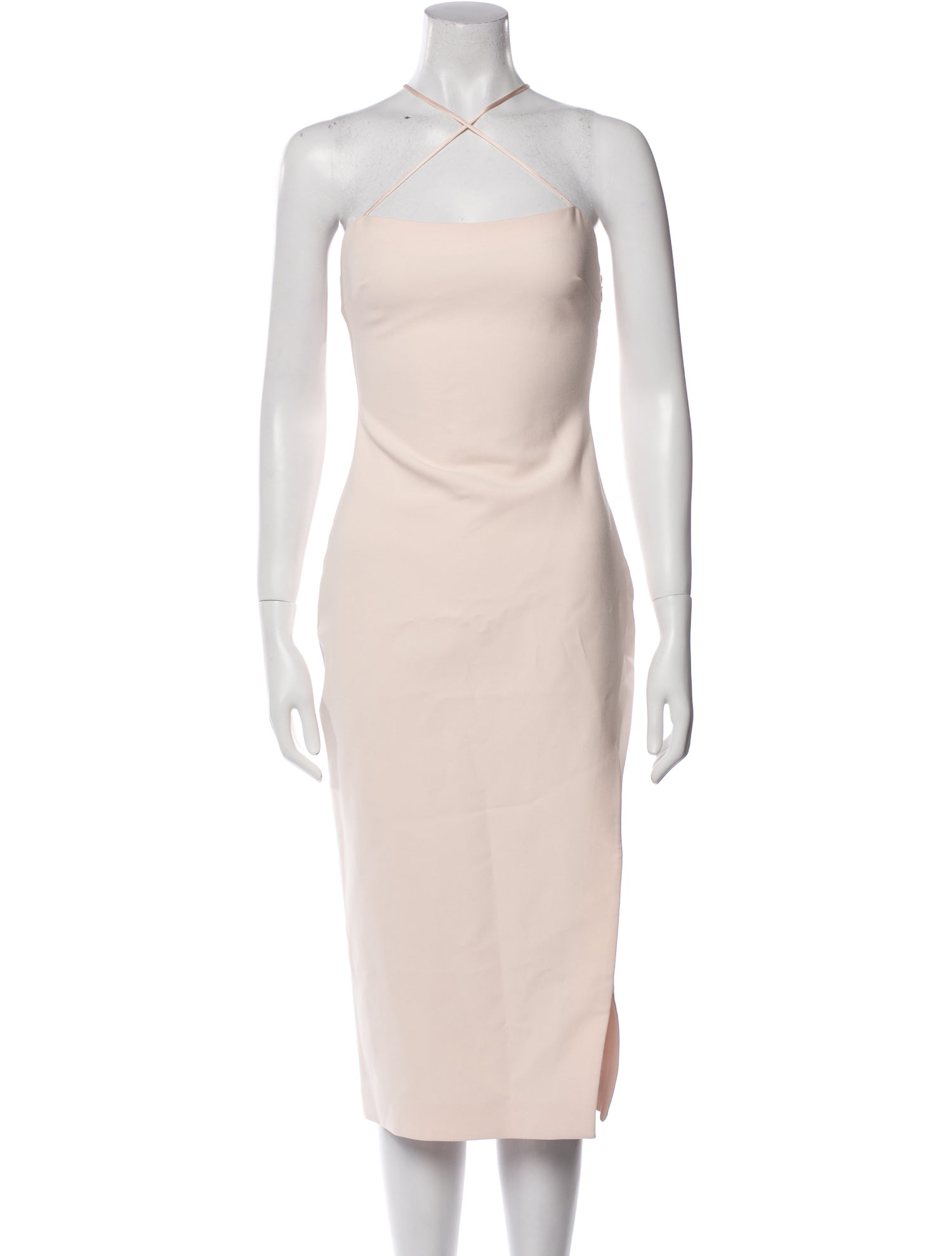 Cinq à Sept Halterneck Midi Length Dress