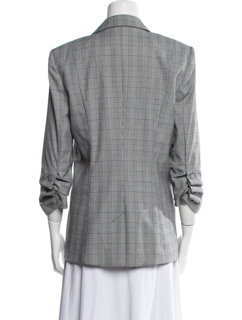 Cinq à Sept Plaid Print Blazer