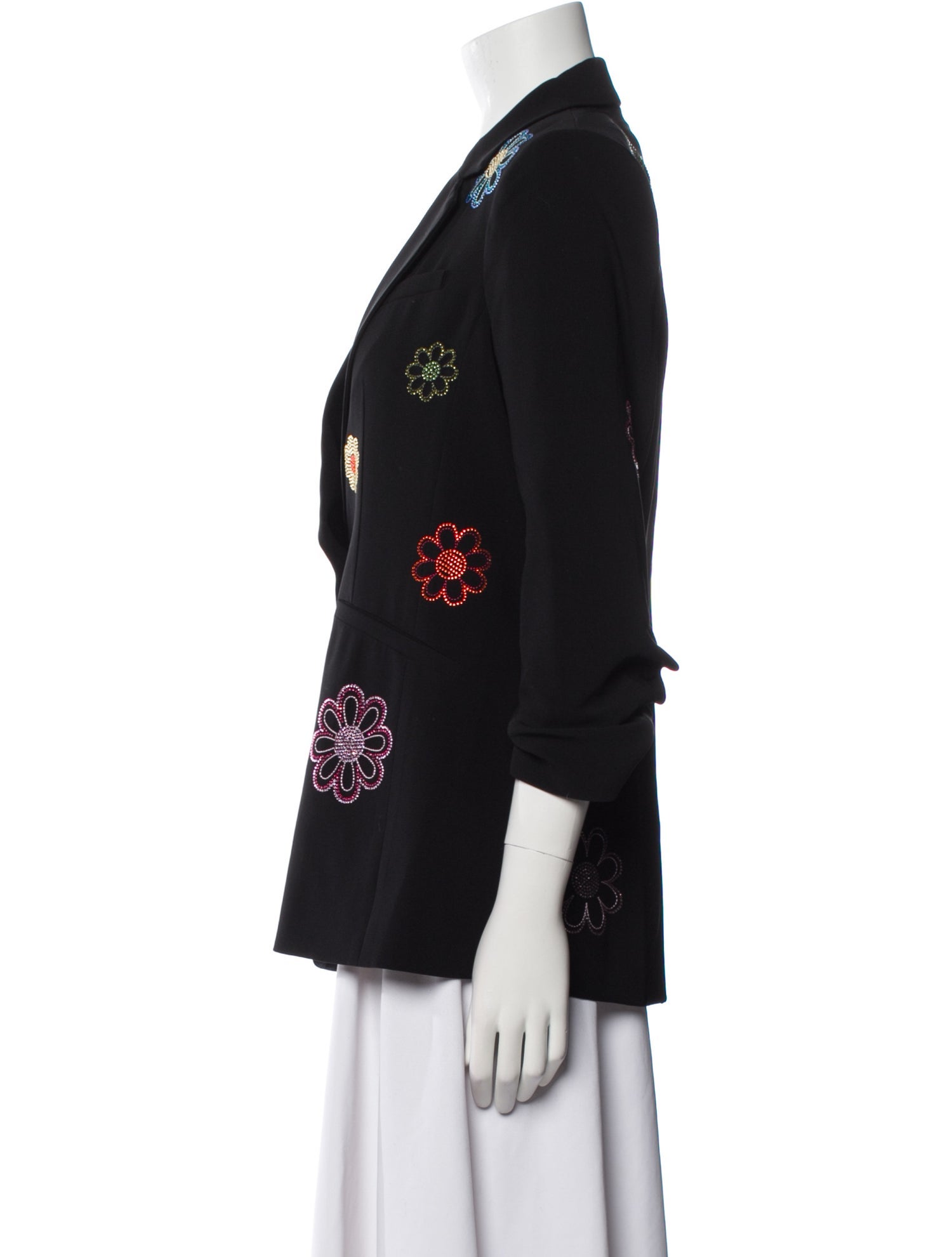 Cinq à Sept Floral Print Blazer